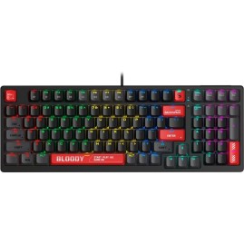 Клавиатура A4TECH BLOODY S98 USB FOR GAMER LED механическая красный Клавиатура A4TECH BLOODY S98 USB FOR GAMER LED механическая красный